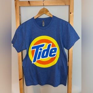 Next Level Apparel Tide Logo / “Loads of Hope” Blue T-Shirt Men’s Size S
